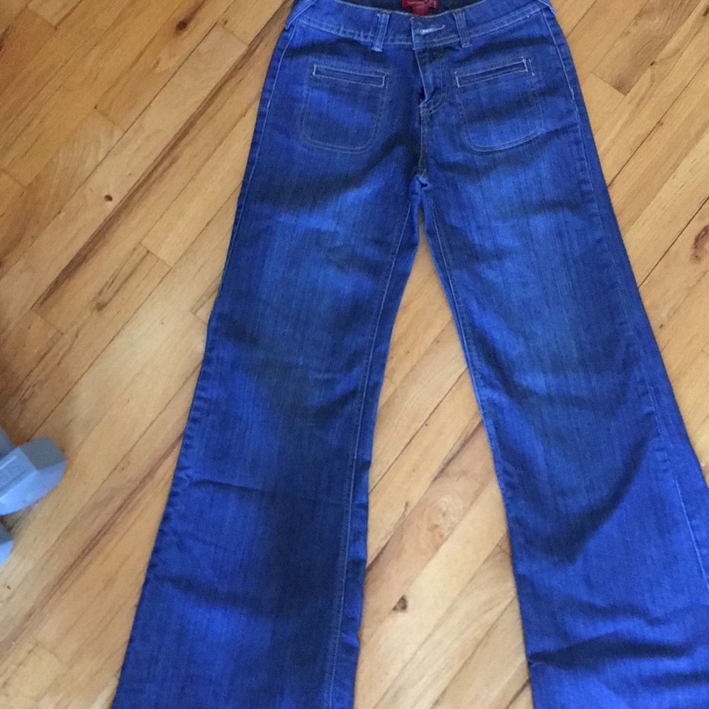 Wide leg jeans